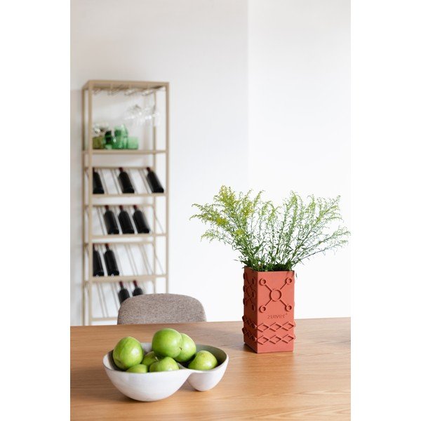 Narancssárga beton váza Graphic – Zuiver-image-1