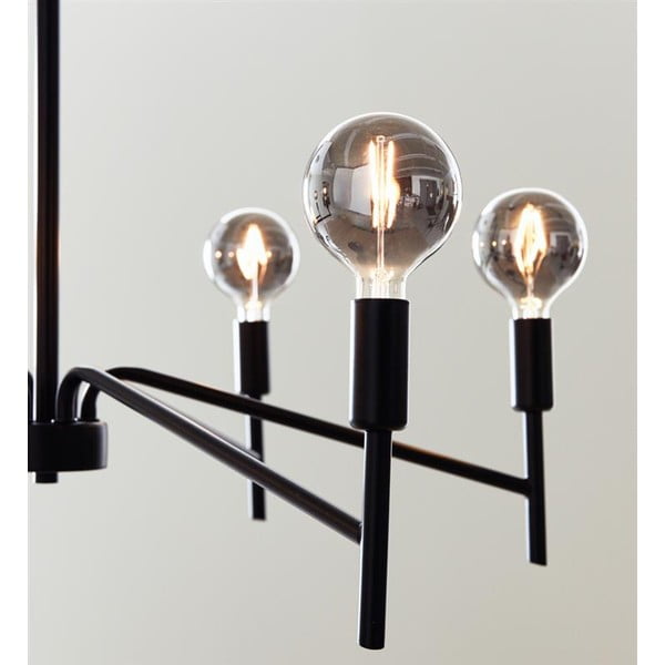 Monarch fekete függőlámpa, ø 70 cm - Markslöjd-image-2