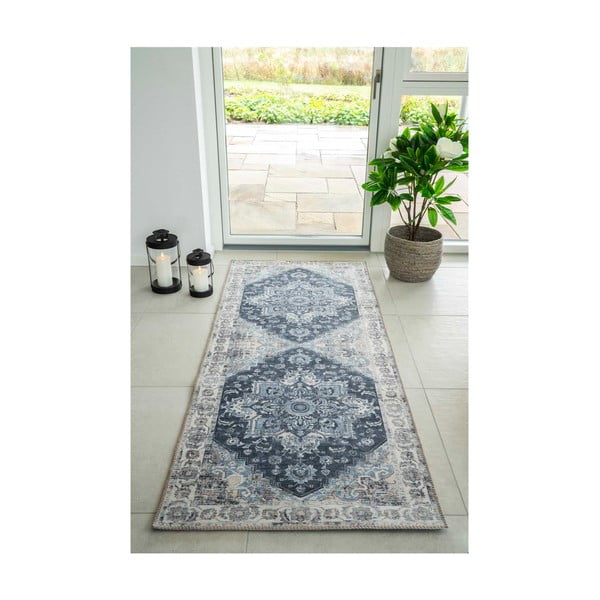 Kék futószőnyeg 200x80 cm Havana - House Nordic-image-3