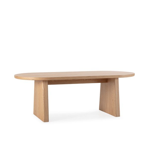 Étkezőasztal kőrisfa dekorral 100x200 cm Blair – MOME