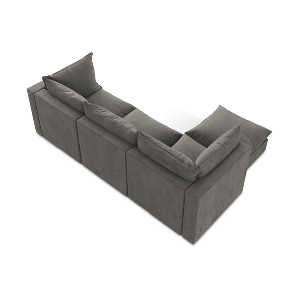 Sötétszürke sarokkanapé (bal oldali-heverő résszel) Manao – Makamii-image-3