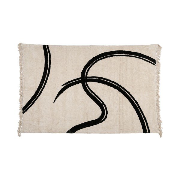 Krémszínű szőnyeg 160x230 cm Ligne – Sema