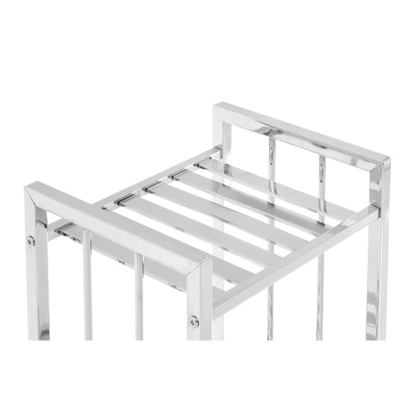 Ezüstszínű fürdőszobai polcos állvány 33x73 cm – Premier Housewares-image-3