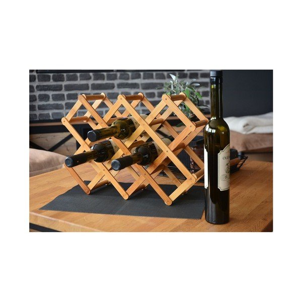 Olivia borosüveg tartó bambusz állvány - Bambum-image-2