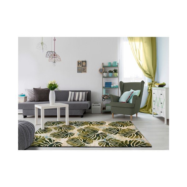 Tropics Multi zöld szőnyeg, 140 x 200 cm - Universal-image-1