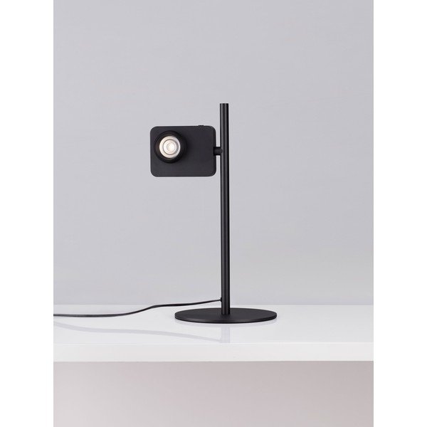 Fekete alumínium LED asztali lámpa hajlítható szerkezettel-dimmelhető (magasság 46 cm) Kedros – Nova Luce-image-4