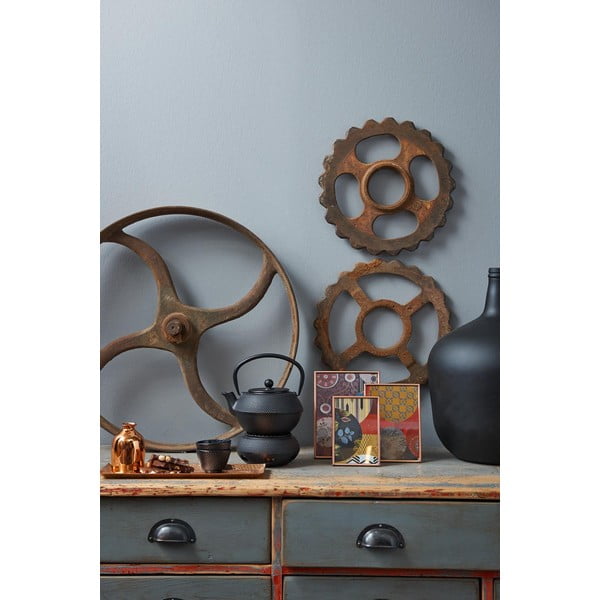 Jang 2 db fekete öntöttvas teásbögre, ⌀ 7,8 cm - Bredemeijer-image-1