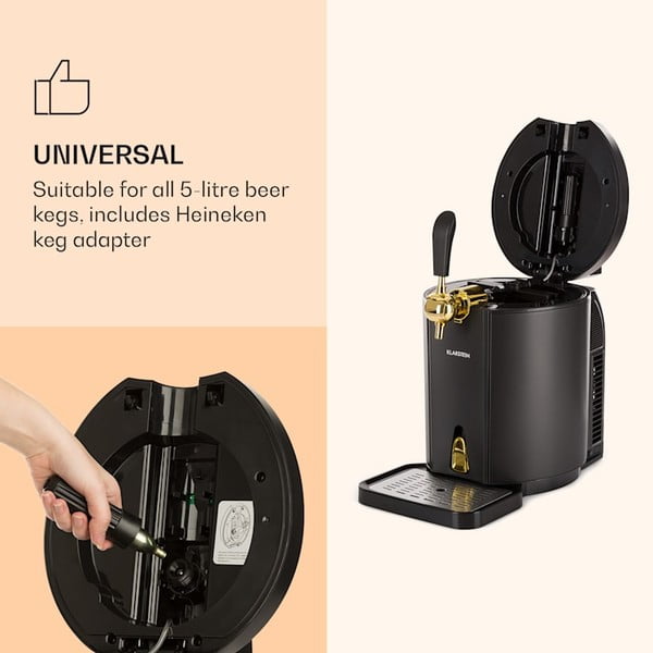 Skal fekete csapoló - Klarstein-image-3