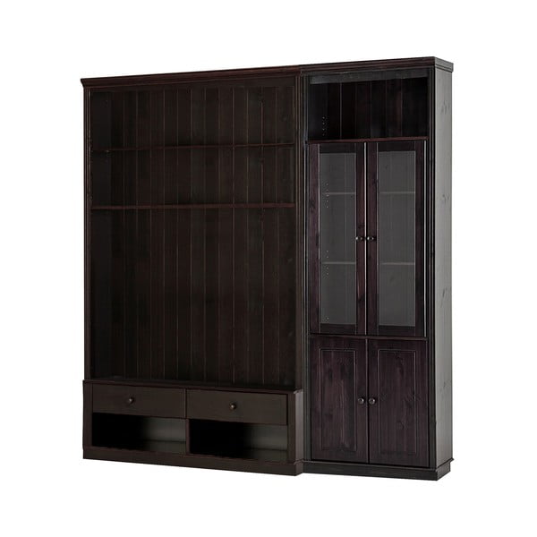 Barna borovi fenyő nappali bútor szett 214x223 cm Anita – Støraa-image-2