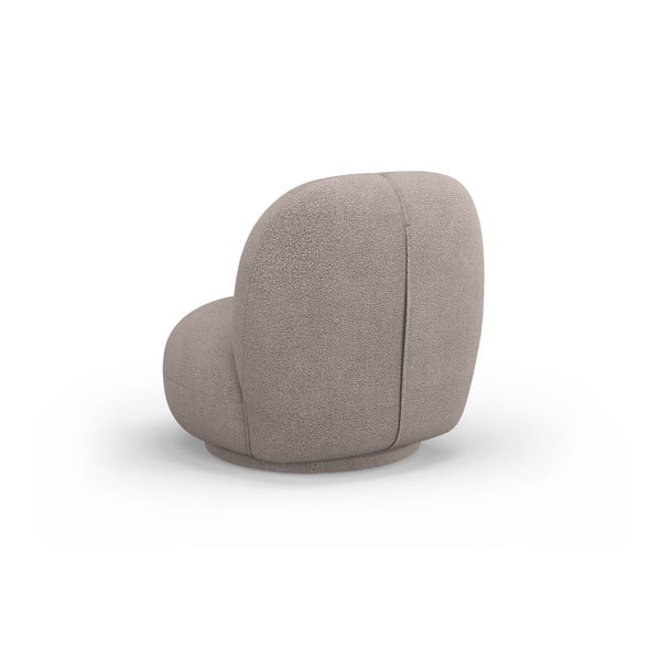 Bézs buklé fotel Chuck – Micadoni Home-image-3