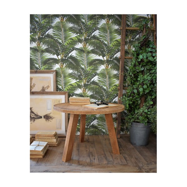 Country teakfa tárolóasztal szett, ø 60 cm - Orchidea Milano