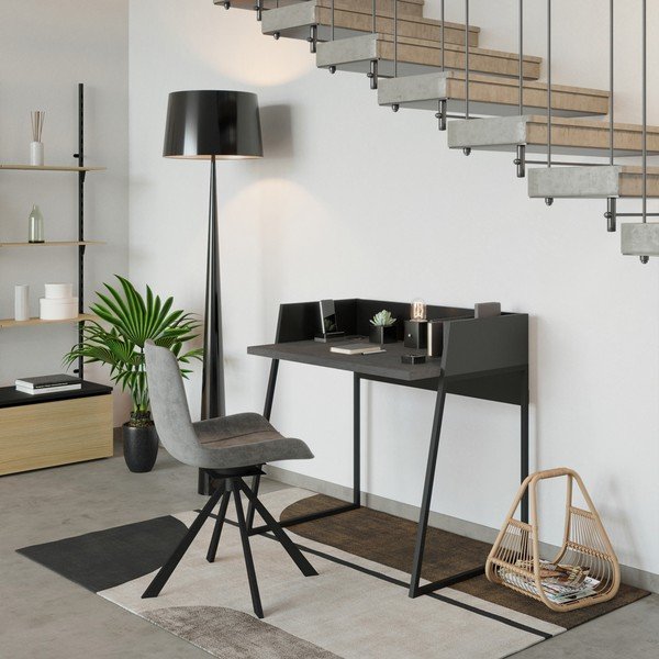 Íróasztal beton dekorral Volga - TemaHome-image-1