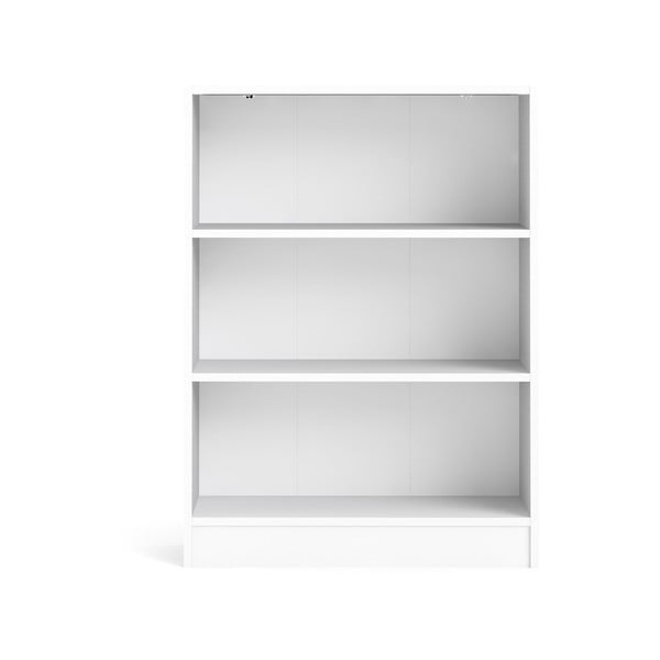 Basic fehér könyvespolc, 79 x 107 cm - Tvilum