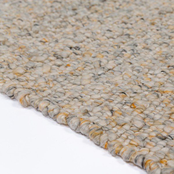 Sárga-világosszürke kézi szövésű szőnyeg 120x170 cm Finley – Flair Rugs-image-3