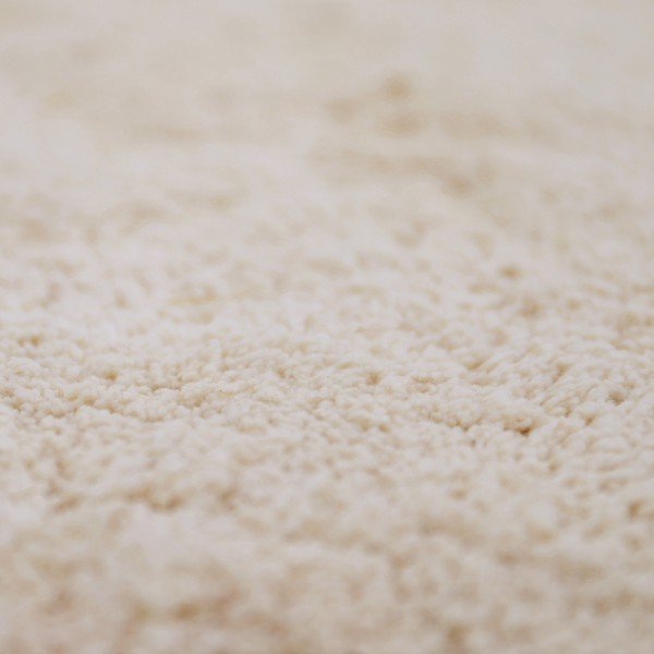 Krémszínű mosható kézi szövésű pamut kerek szőnyeg ø 110 cm Perla Sable – Nattiot-image-2