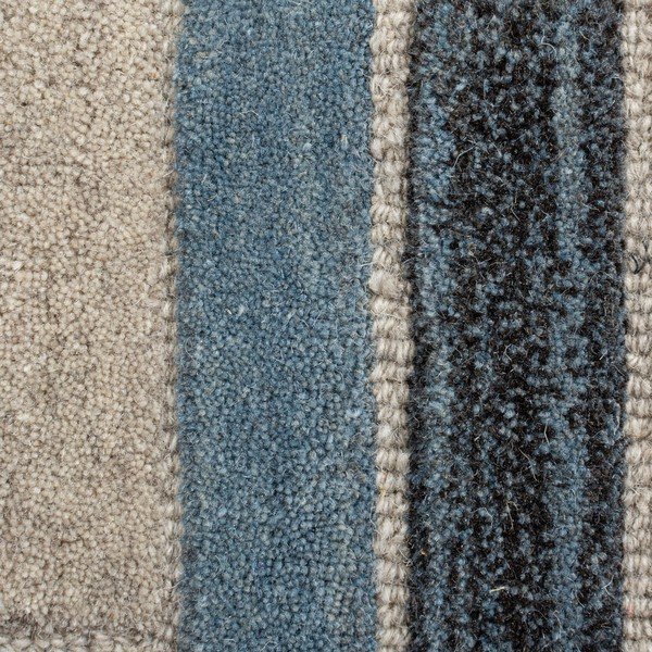 Russo szürke-kék gyapjú futószőnyeg, 60 x 230 cm - Flair Rugs-image-2