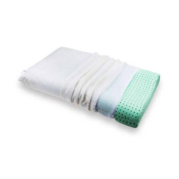 Bio Wave fehér memóriahabos párna, 42 x 72 cm - AzAlvásért-image-2