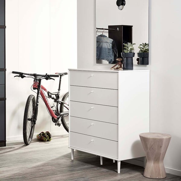 Fehér bükkfa bútorláb szett 6 db-os Mistral - Hammel Furniture-image-1