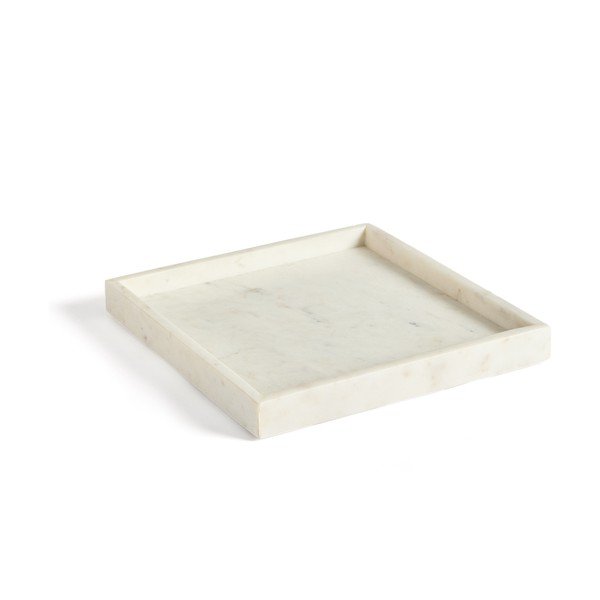 Márvány dekoratív tálca 35x35 cm Serela – Kave Home