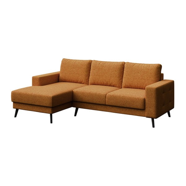 Narancssárga sarokkanapé (bal oldali) Fynn – Ghado-image-2