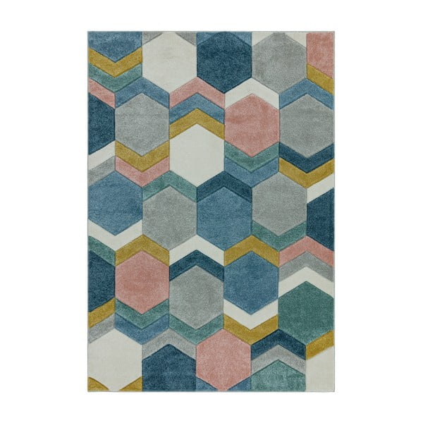 Hexagon Multi szőnyeg, 120 x 170 cm - Asiatic Carpets