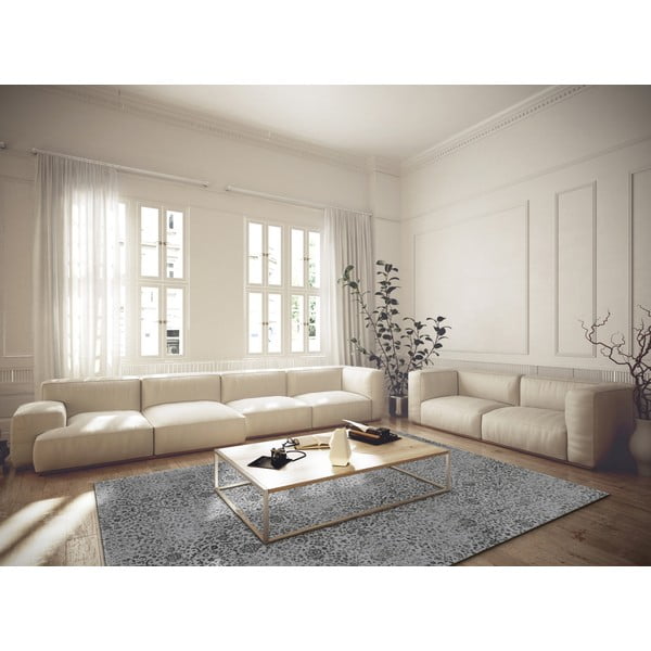 Szürke gyapjú szőnyeg 200x300 cm Claudine – Agnella-image-1