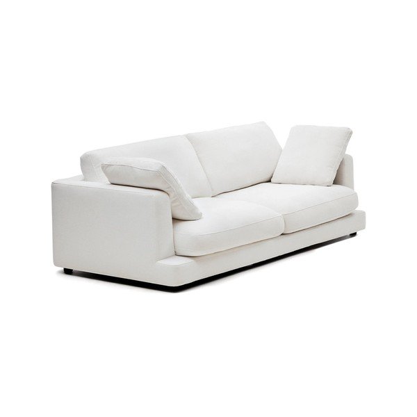 Fehér kanapé 210 cm Gala – Kave Home