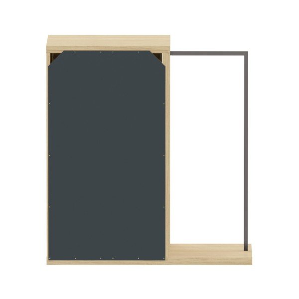 Alacsony ruhásszekrény tölgyfa dekorral 105x113 cm Hugo - TemaHome-image-4