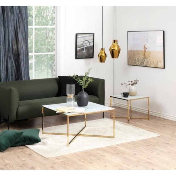 Alisma dohányzóasztal, 80 x 80 cm - Actona-image-1