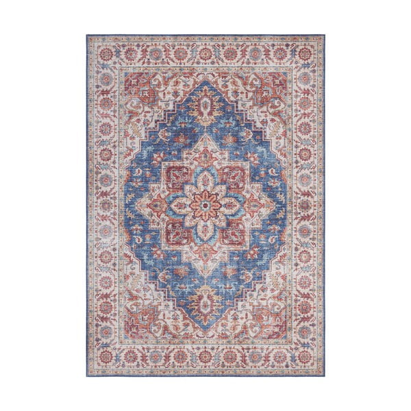 Anthea kék-piros szőnyeg, 80 x 150 cm - Nouristan