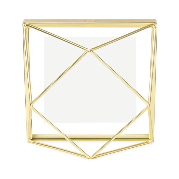 Prisma aranyszínű fényképkeret, 10 x 10 cm - Umbra-image-4