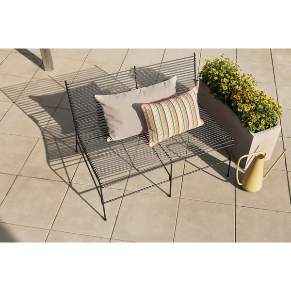 Fekete fém kerti pad String – Hübsch-image-2