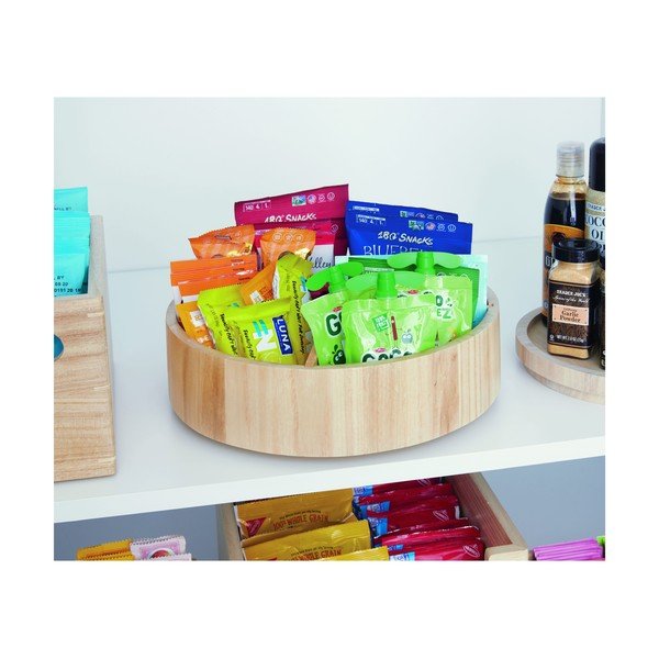 Forgó fa fűszertartó állvány Merry-go-round – iDesign/The Home Edit-image-1