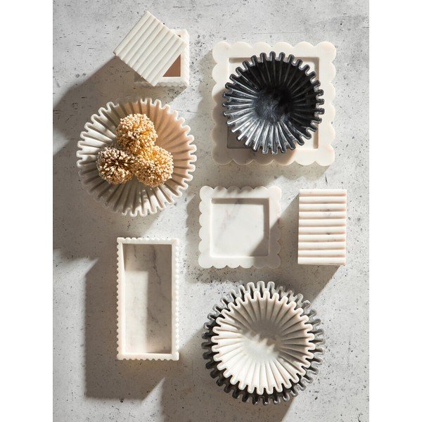 Márvány dekoratív tálca ø 25 cm Savio – Premier Housewares-image-3