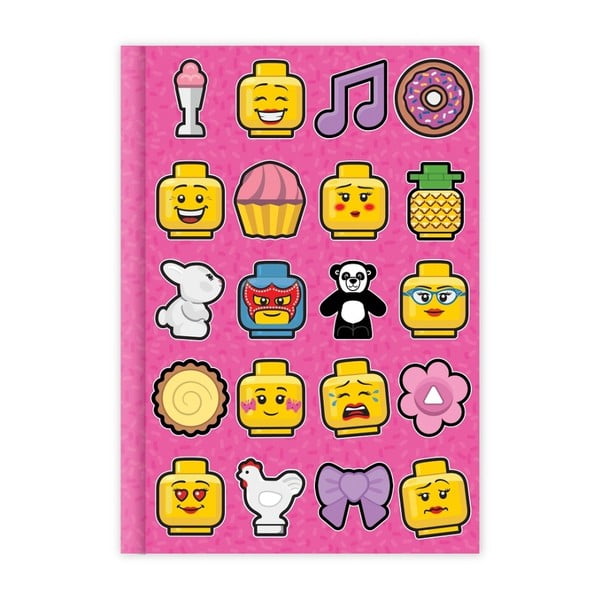 Iconic rózsaszín napló - LEGO®