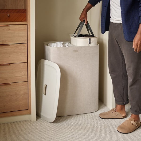 Textil szennyeskosár 45+45 l Tota – Joseph Joseph-image-1