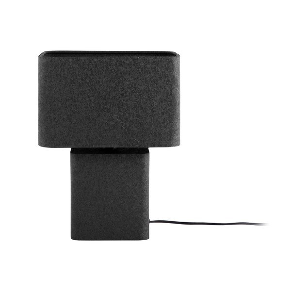 Fekete fém asztali lámpa (magasság 33 cm) Boaz Recto – Leitmotiv-image-3