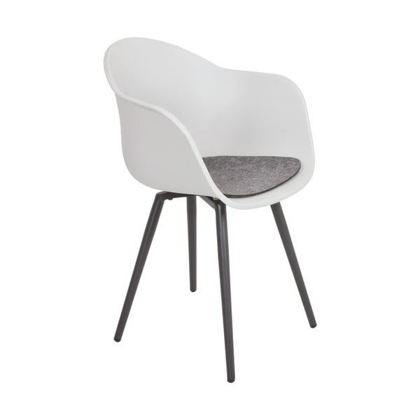 Szürke műanyag kerti szék Zara – Garden Pleasure-image-1