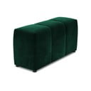 Zöld bársony karfa moduláris kanapéhoz Rome Velvet - Cosmopolitan Design
