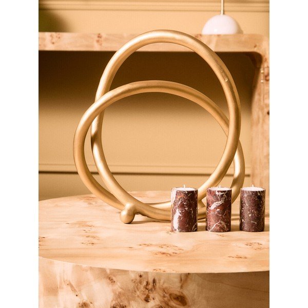 Natúr színű kerek dohányzóasztal ø 80 cm Mota – Premier Housewares-image-4