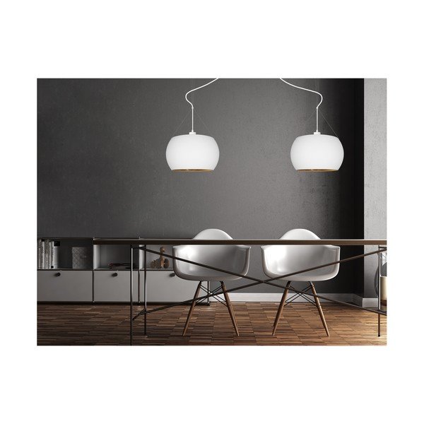 MOMO Elementary Double fehér-arany függőlámpa - Sotto Luce-image-2