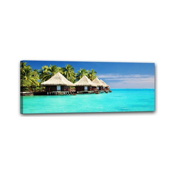 Canvas Domki kép, 60 x 150 cm - Styler-image-1