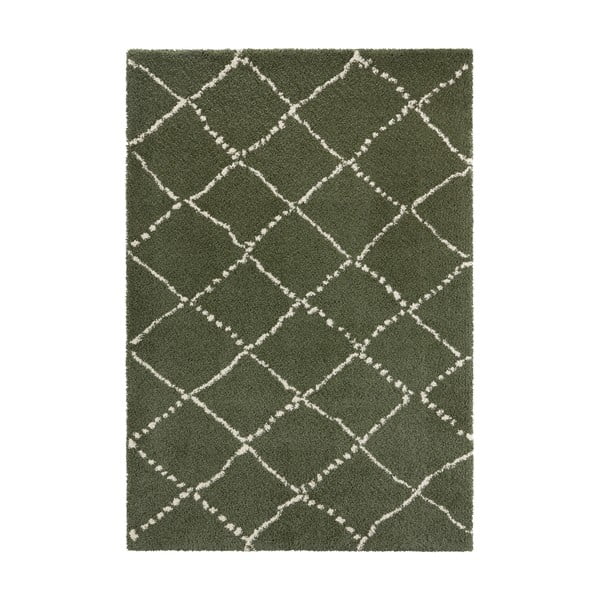 Hash zöld szőnyeg, 80 x 150 cm - Mint Rugs