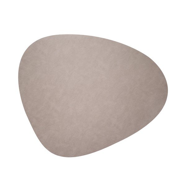 Szürkésbézs bőr 92x108 cm Curve XXXL Bull – LIND DNA