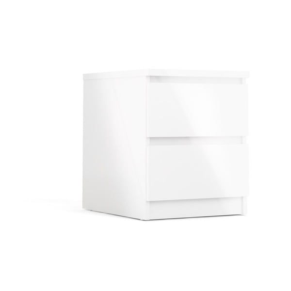 Fehér éjjeliszekrény Naia - Tvilum-image-2