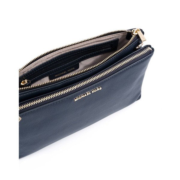 Crossbody sötétkék bőr kézitáska - Michael Kors-image-1