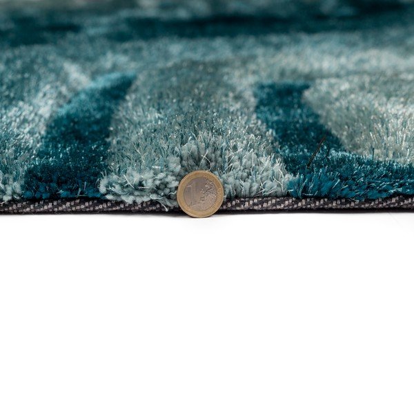 Hexagon Duck kékeszöld szőnyeg, 160 x 230 cm - Flair Rugs-image-3