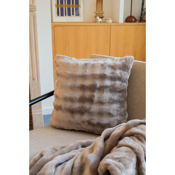 Mikroplüss díszpárna 45x45 cm Wave – Tiseco Home Studio-image-1