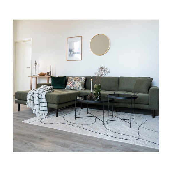 Zöld sarokkanapé (bal sarok) Lido - House Nordic-image-4