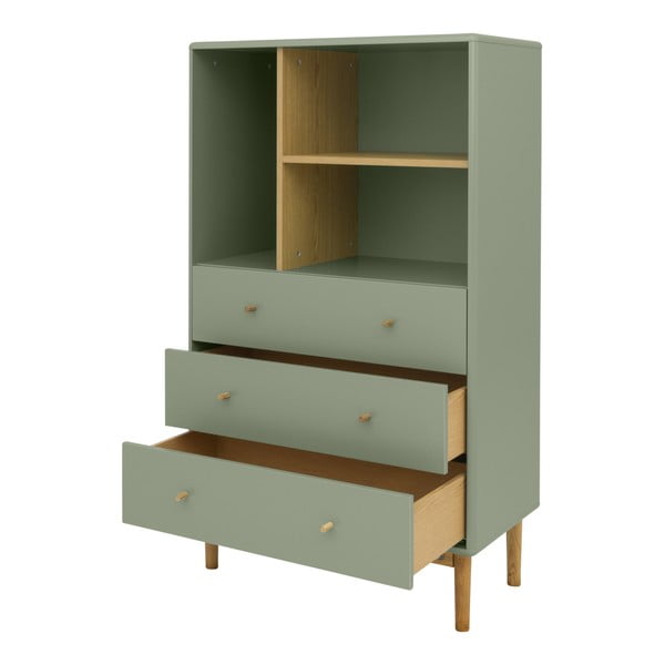 Zöld könyvespolc 80x134 cm Color Living – Tom Tailor-image-4